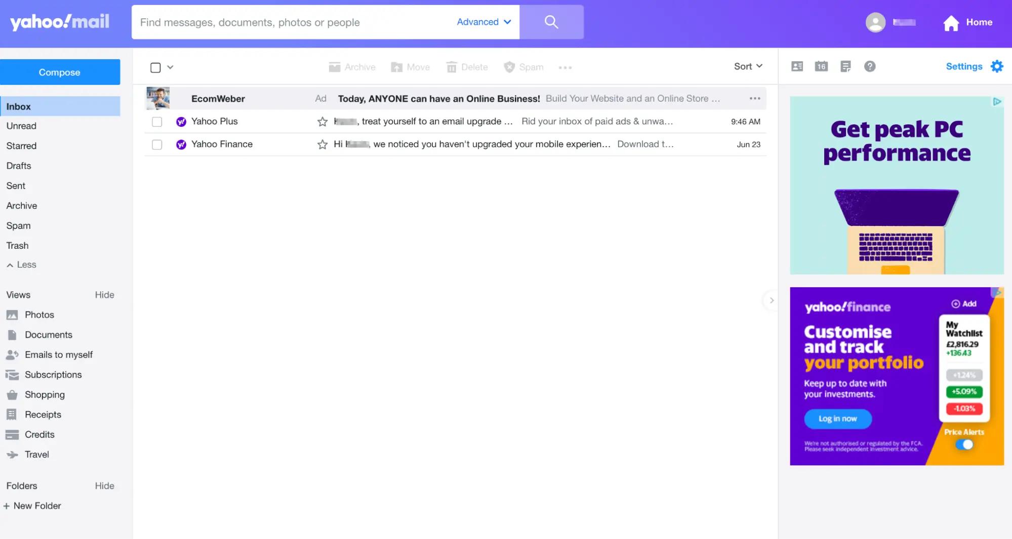 Source: Yahoo screenshot