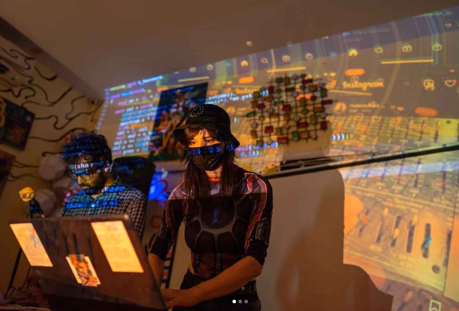 Char at work. Image from Instagram.