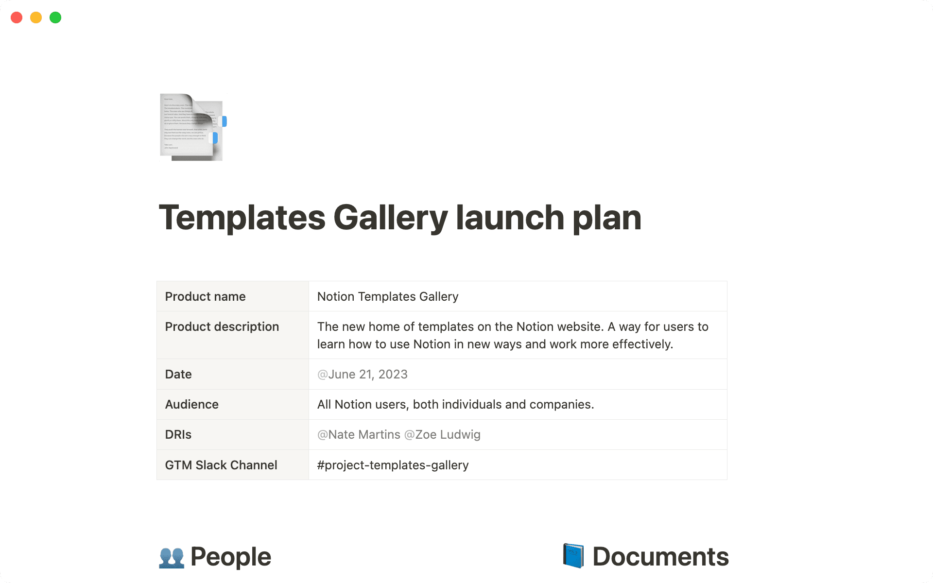 This launch plan is how Product Marketing operationalizes its go-to-market strategy.
