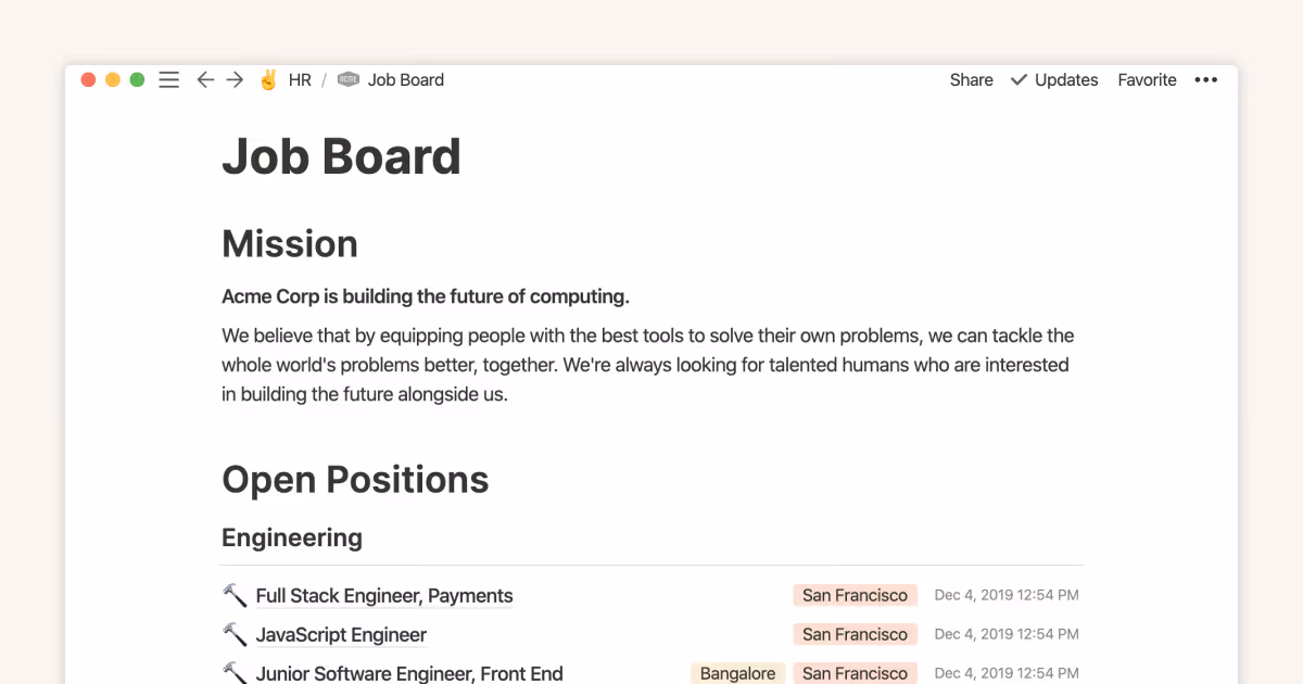 Build a website with Notion in seconds, no coding required