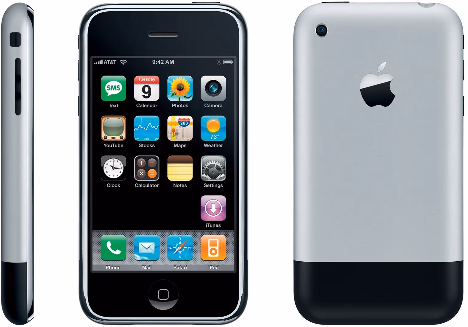 Original iPhone, 2007. Image from BGR.