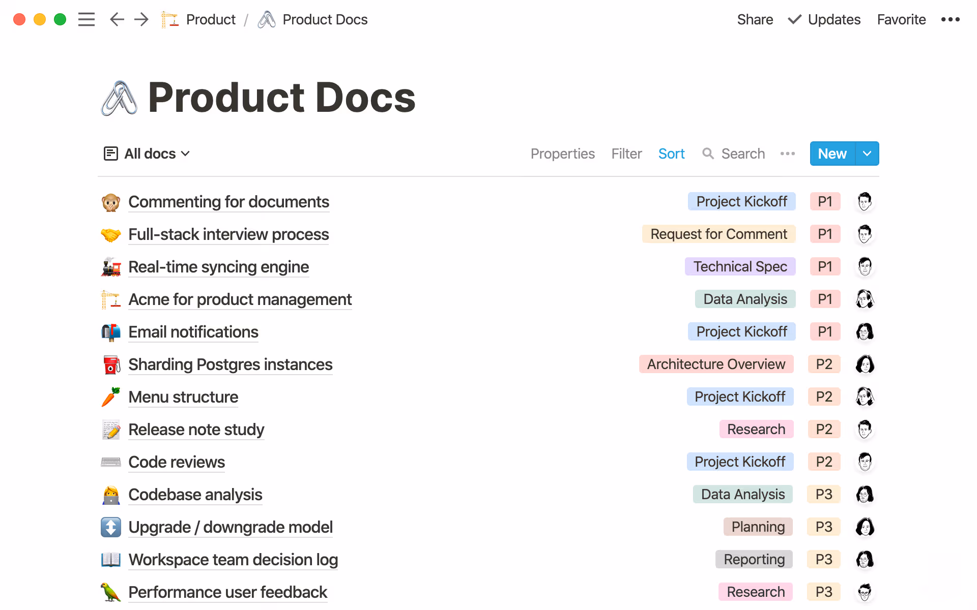Never miss anything with all your product team’s documentation in one place.