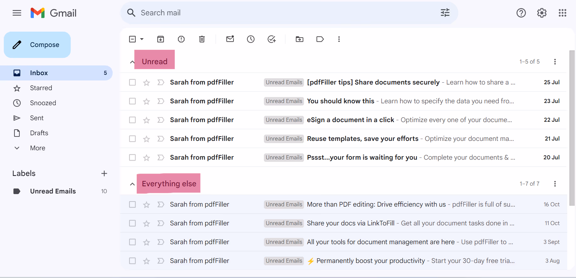 Source: Gmail screenshot